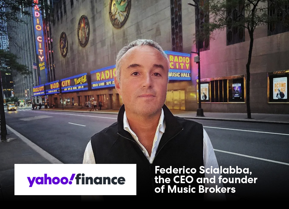 Federico Scialabba, the CEO and founder of Music Brokers - Yahoo! Finance