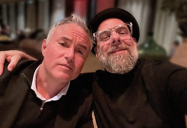 Federico Scialabba, President and Co-founder of Music Brokers, and Matías Gueilburt, Founder of Anima Films, are shown together. Scialabba is recognized for his work in independent music publishing and international catalog distribution. Gueilburt is known for directing and producing biographical and historical documentaries released on platforms such as Netflix and National Geographic.